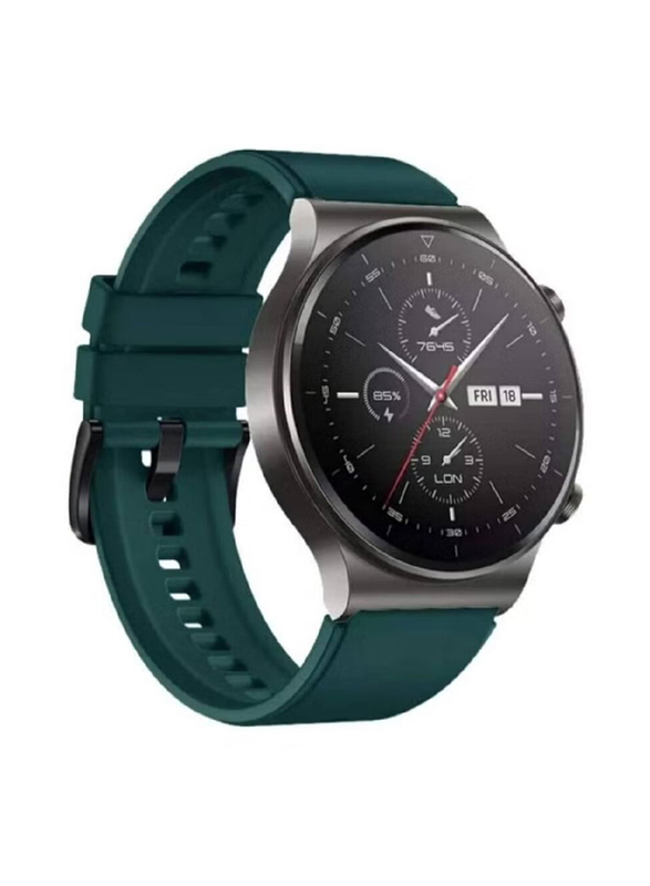 Silicone Replacement Band for Huawei Watch GT2 Pro, Green