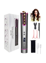 ICS Cordless Automatic Curling Iron with LCD Display & 4 Adjustable Temperature, Multicolour