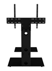 Fsl700Leb-A Lesina TV Floor Stand With TV Mounting Column for 32-65 Inch TV's, Black