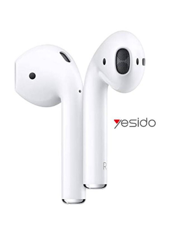 Yesido Wireless Bluetooth In-Ear Earbuds with Charging Case for Android & iPhone, White