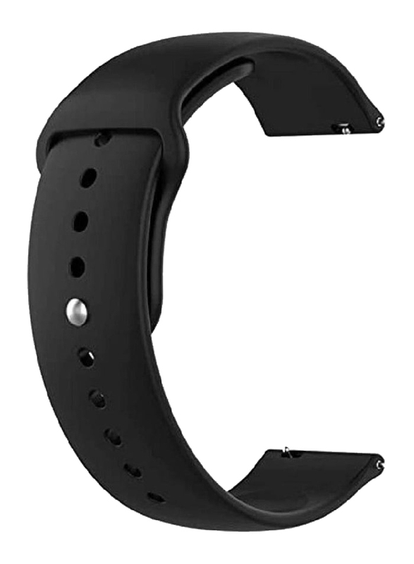 

ICS Soft Silicone Replacement Strap for Xiaomi Watch S1, Black