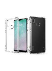 Huawei Y7 2019 Crystal Clear Shockproof TPU Bumper Cell Mobile Phone Case Cover, Clear