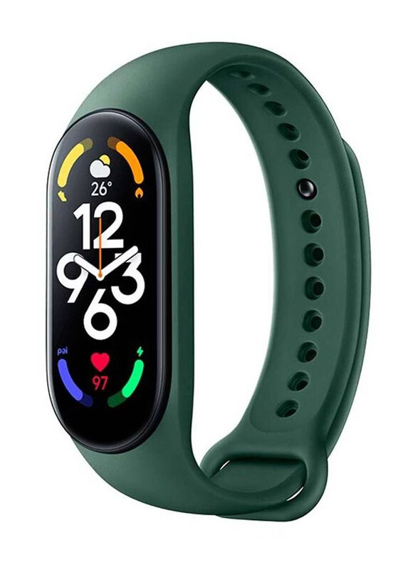 

Generic Replacement Soft Silicone Strap for Xiaomi Mi Band 7, Green