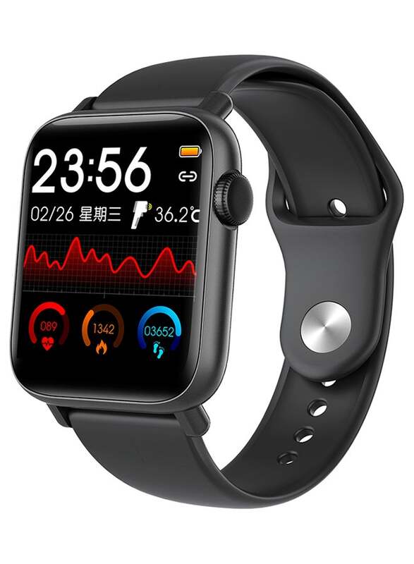 1.54-inch Display Waterproof Smartwatch, Black