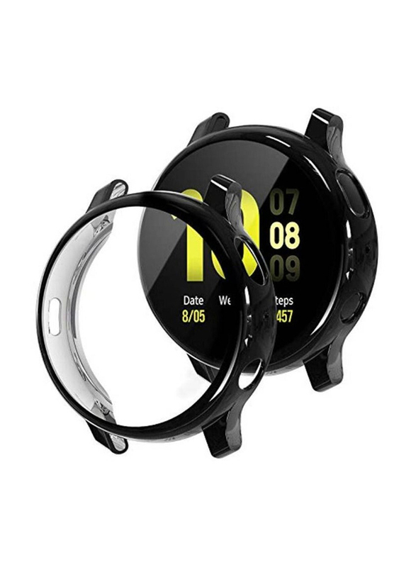 Protective Smartwatch Case Cover for Samsung Watch Active 2, Black