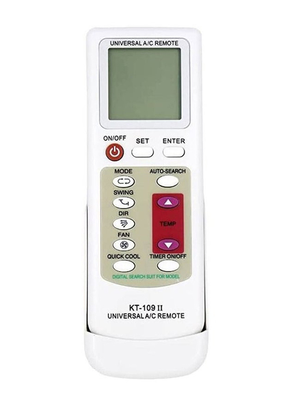 Universal Air Conditioner Remote, White