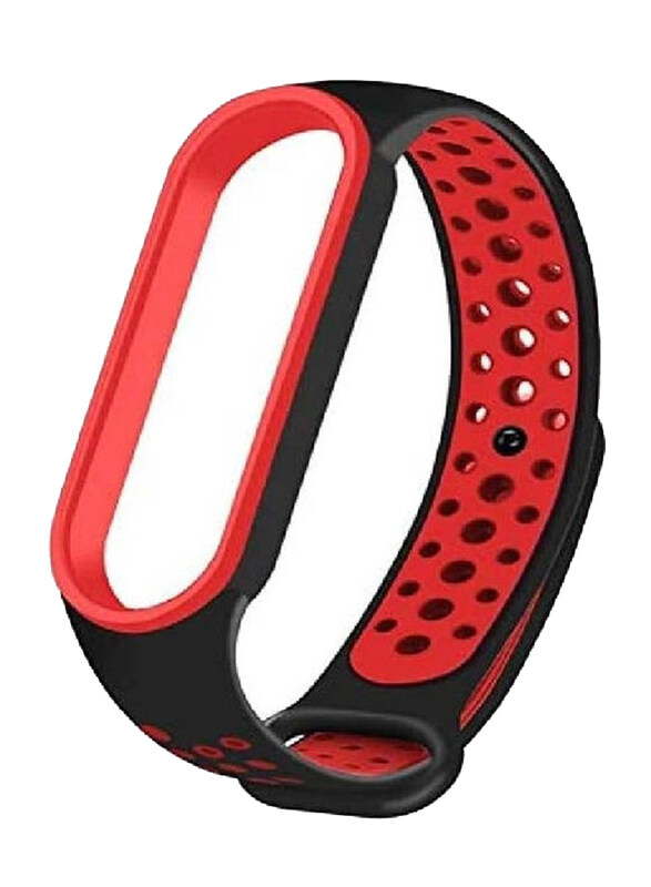 

Generic Silicone Water Resistant Replacement Wristband for Xiaomi Mi Band 7, Black