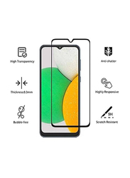 Samsung Galaxy M02s Hardness Full Coverage Tempered Glass Mobile Phone Screen Protector, Clear