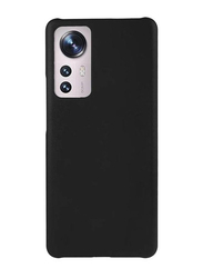 Xiaomi 12 Pro Protective Ultra Slim Flexible Soft Mobile Phone Back Case Cover, Black
