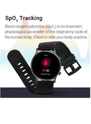 RS3 HD Screen Heart Rate Monitor IPS Waterproof Bluetooth Calling Smartwatch For Men Women Black