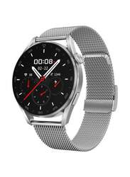 Touch Screen Sports Fitness Smartwatch Silver