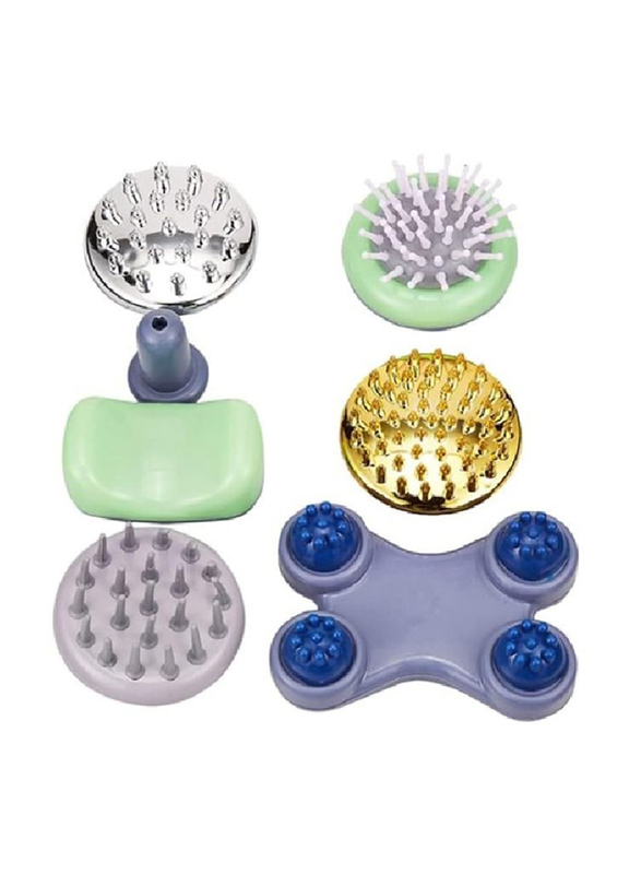 Luxurious 7-in-1 Complete Body Pain Relief Massager, Multicolour