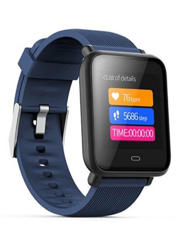 

Generic Q9 Waterproof Sports Heart Rate Monitor Smartwatch, Blue