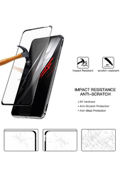 Red Magic 6 Pro HD High Responsive Tempered Glass Screen Protector, Clear, 2 Pieces