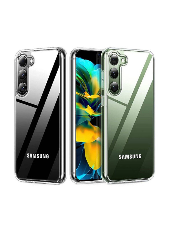 

Generic Protective Shockproof Slim Designed Anti-Scratch Case Cover for Samsung Galaxy S23 Plus, Clear