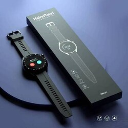 Haino Teko Bluetooth Calls with Heart Rate/Sleep Monitor Fitness Tracker Smartwatch, RW-33, Black
