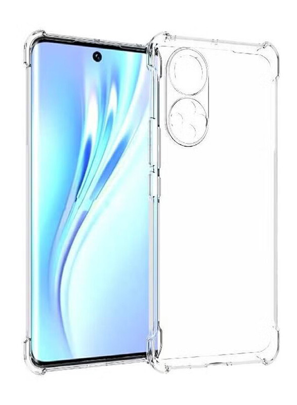 

Generic Huawei Nova 9 Shockproof Slim TPU Bumper Airbag Corners Mobile Phone Case Cover, Clear