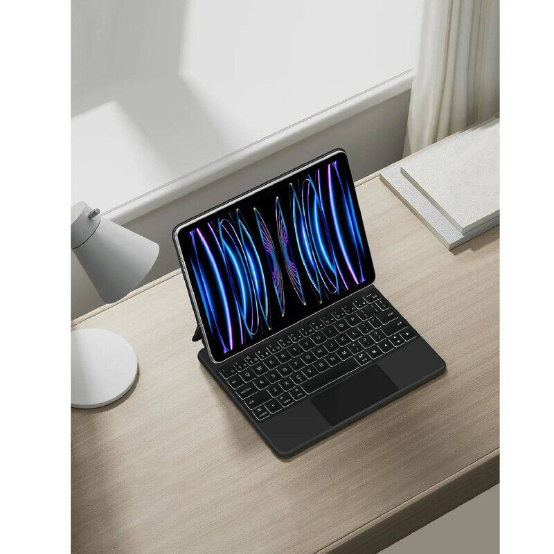 

TRON Magic Keyboard For iPad Pro 12.9 inch Generation 6th 5th 4th 3rd 2018 2020 2021 2022 For Apple iPad Pro 12.9 Inch Smart Keyboard Case Pro 12.9 Co