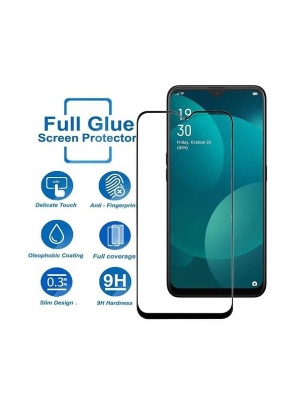 Oppo f11 Protective 5D Full Glass Screen Protector, Clear