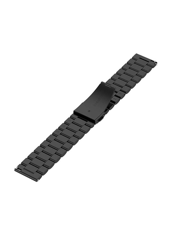 Stainless Steel Replacement Strap for Huawei Watch 3/3 Pro, Black