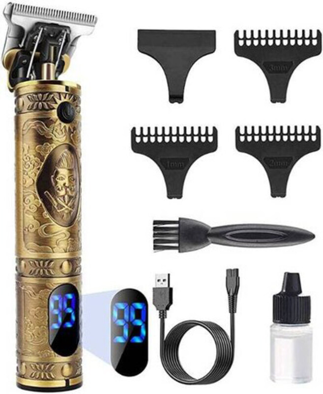 

Generic Professional Men’s Hair Trimmer, Gold/Black