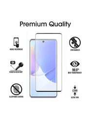 Huawei Honor 50 Full Glue Edge-to-Edge Anti Scratch Bubble-Free Mobile Phone Tempered Glass Screen Protector, 2 Pieces, Clear