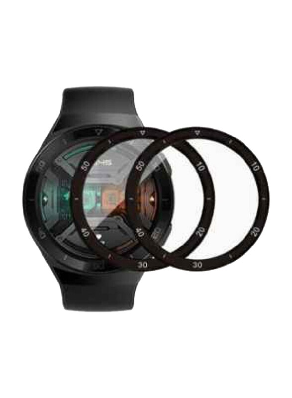 

Generic Matte Screen Protector for Huawei Watch GT2e 46mm, 2 Pieces, Clear/Black