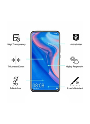 Huawei Y9 Prime 5D Full Glue Glass Screen Protector, 2 Pieces, Clear