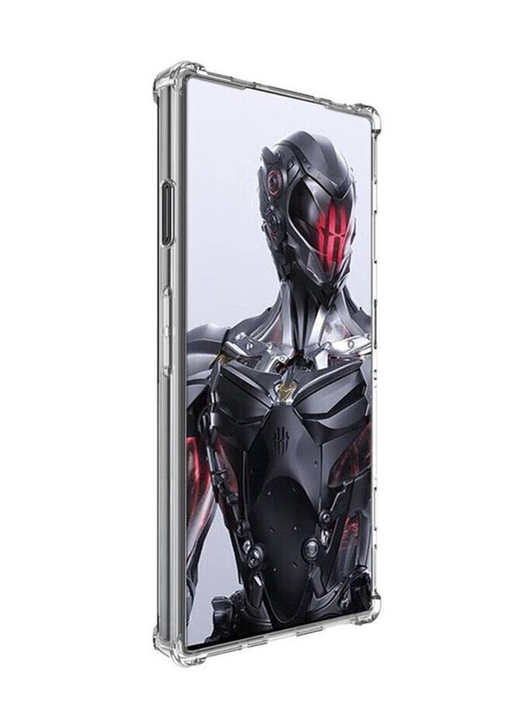 Olliwon Protective Shockproof Soft Silicone Back Case Cover for Red Nubia Magic 8 Pro/8 Pro+, Clear