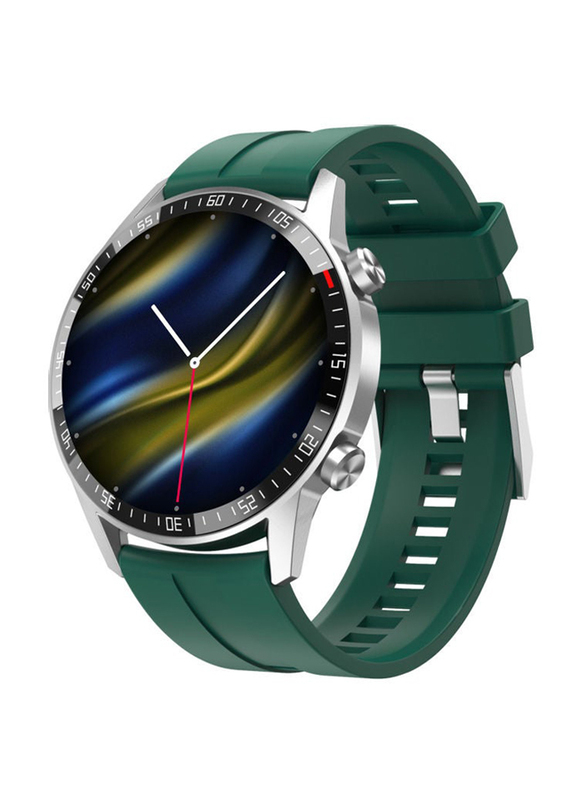 Q88 Smartwatch with Silicone Band, Green