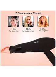 Geepas Pro Style Hair Dryer, Black