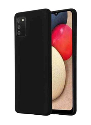 Samsung Galaxy A02s Silicone Mobile Phone Case Cover, Black