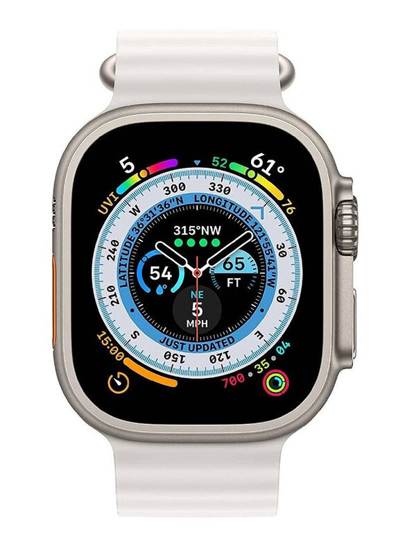 

Lw HD Screen 49mm Smartwatch with Bluetooth Calling, IP68 Waterproof, White