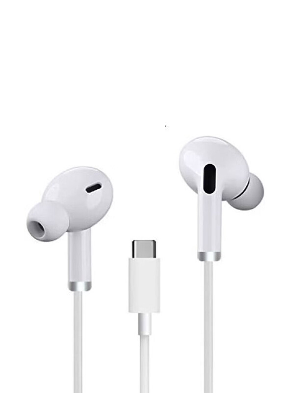 

Generic Type-C USB Wired In-Ear Earphones with Microphone, White
