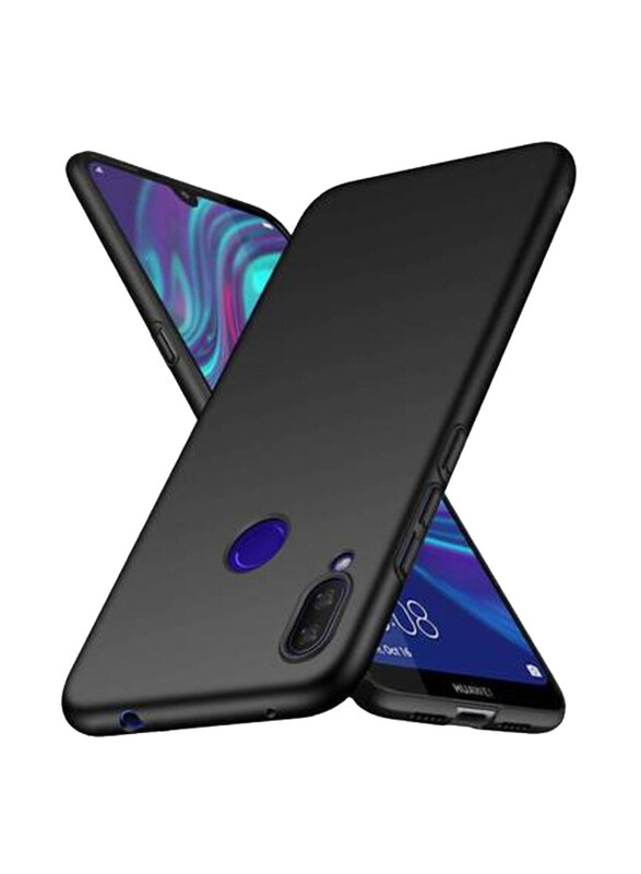 

Generic Huawei Y7 2019 Silicone Mobile Phone Case Cover, Black