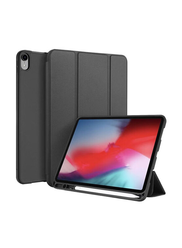 

Dux Ducis Apple iPad 10th Generation Protective Flip Leather Case Cover, Black