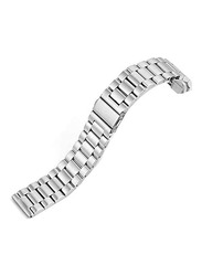 ICS Replacement Band for Samsung Galaxy Watch 3 45mm, Silver