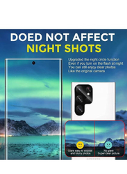 Camera Lens Protector for Samsung Galaxy S22 Ultra, 3 Pieces, Black