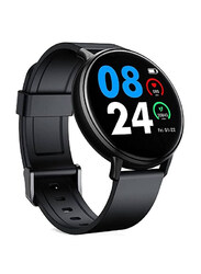 Touch Screen Smartwatch with Heart Rate Monitor Fitness Tracker for Android/iOS, Black