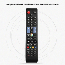 Replacement Wireless Universal TV Remote Control for Samsung HD LED Smart TV, Black