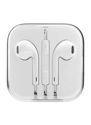 ICS Wired In-Ear Earphones for Apple iPhone, White