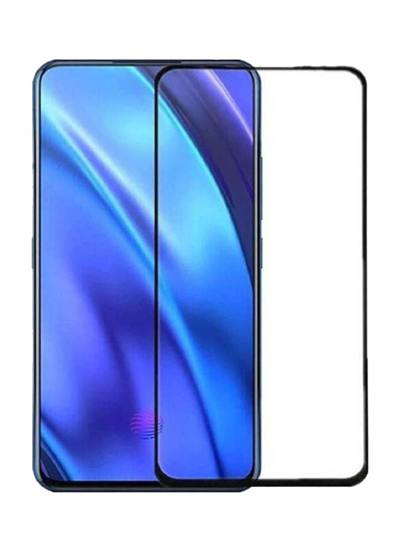 

Generic Vivo Y30 / Y50 / Y70S 5D Full Screen Protector Frame, Black/Clear