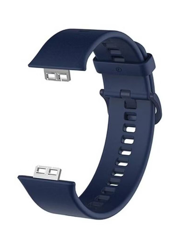 Replacement Silicone Strap for Huawei Fit Watch, Blue