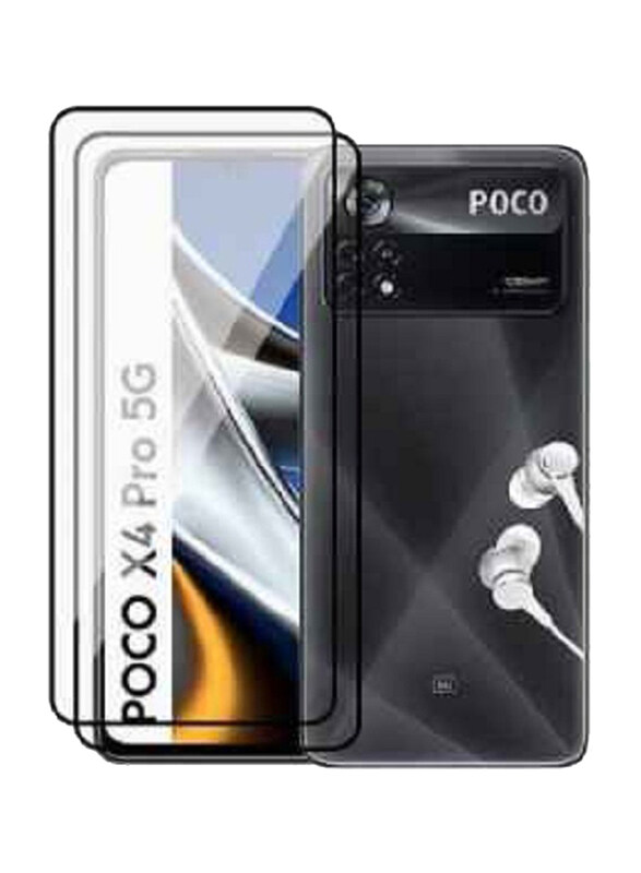 

Generic Xiaomi Poco X4 Pro 5g Tempered Glass Screen Protector, 2 Pieces, Clear