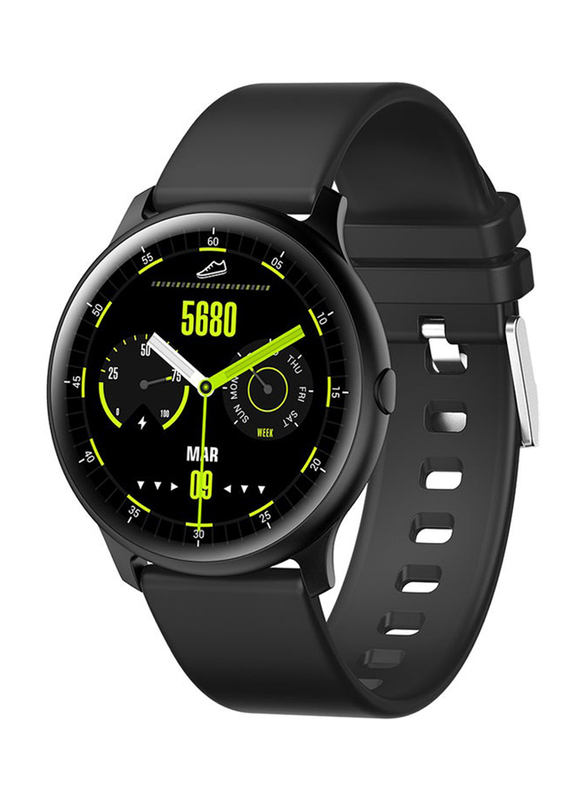 Touch Screen Waterproof Smartwatch, Black