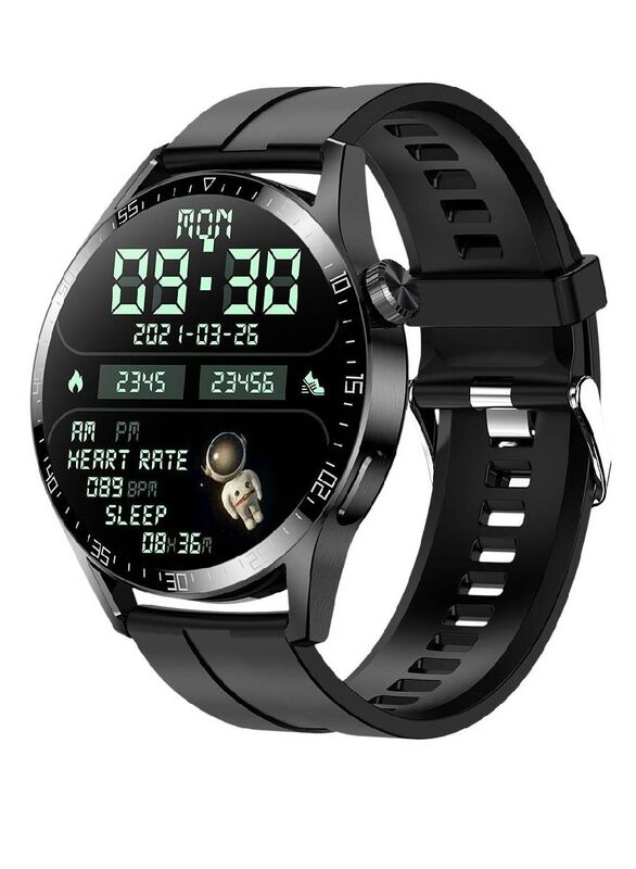 Glifo G9 Pro HD Screen Sports Heart Rate Monitor IP67 Waterproof Bluetooth Calling Smartwatch Black