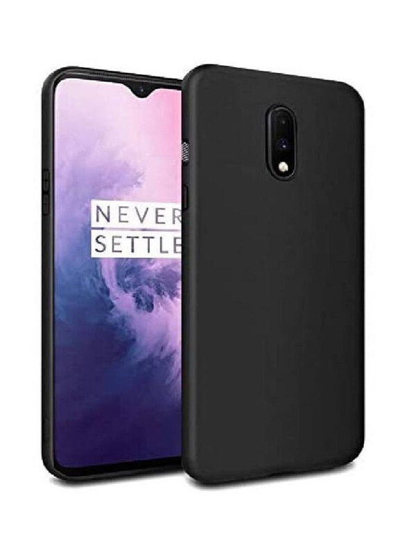 

Generic OnePlus 7 Ultra-Thin Soft Silicone Mobile Phone Case Cover, Black