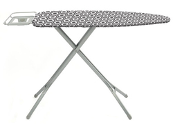 Sturdy Ironing Board with Iron Holder, Multicolour