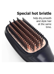 Arabest 2-in-1 Professional Hair Dryer Brush Styler, Black/Brown
