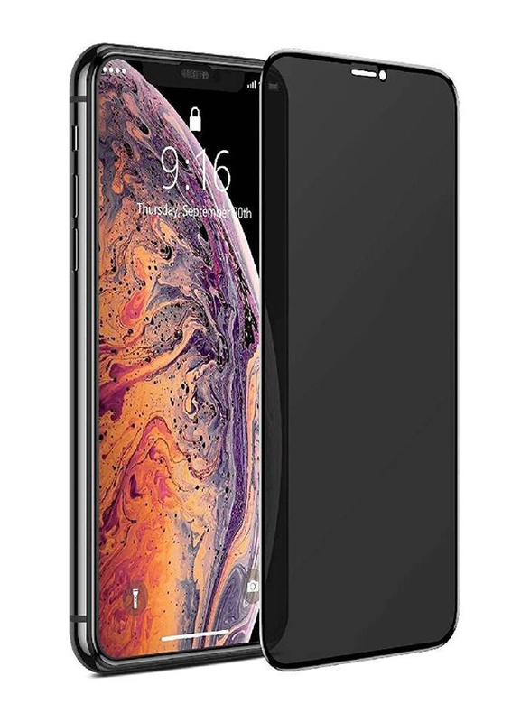 Apple iPhone 11 Pro Privacy Anti-Spy Tempered Glass Mobile Phone Screen Protector, Black